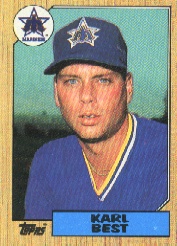 1987 Topps Baseball Cards      439     Karl Best